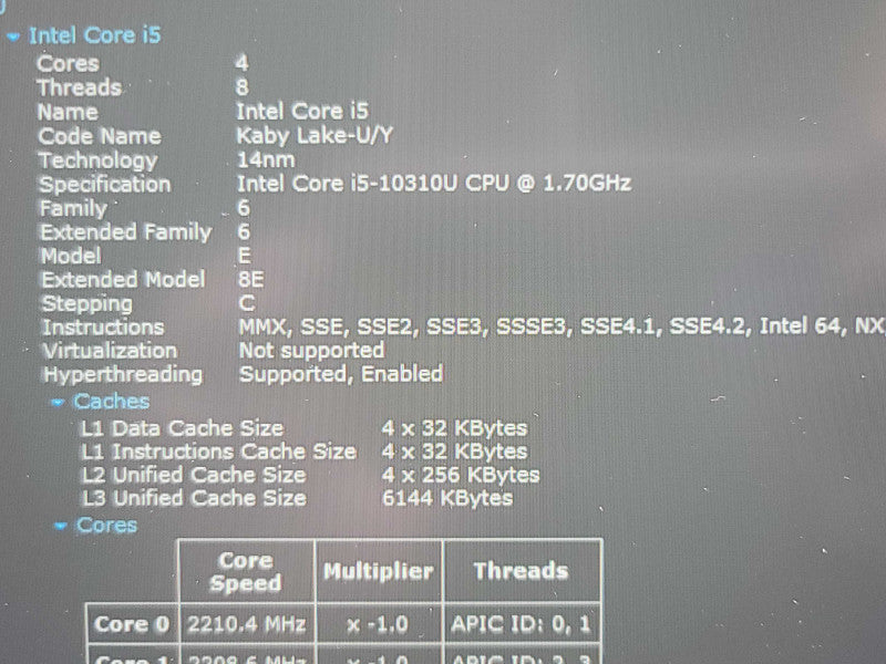 Lenovo ThinkPad T14| i5-10310| 16GB DDR4| 512GB SSD  β Lap200