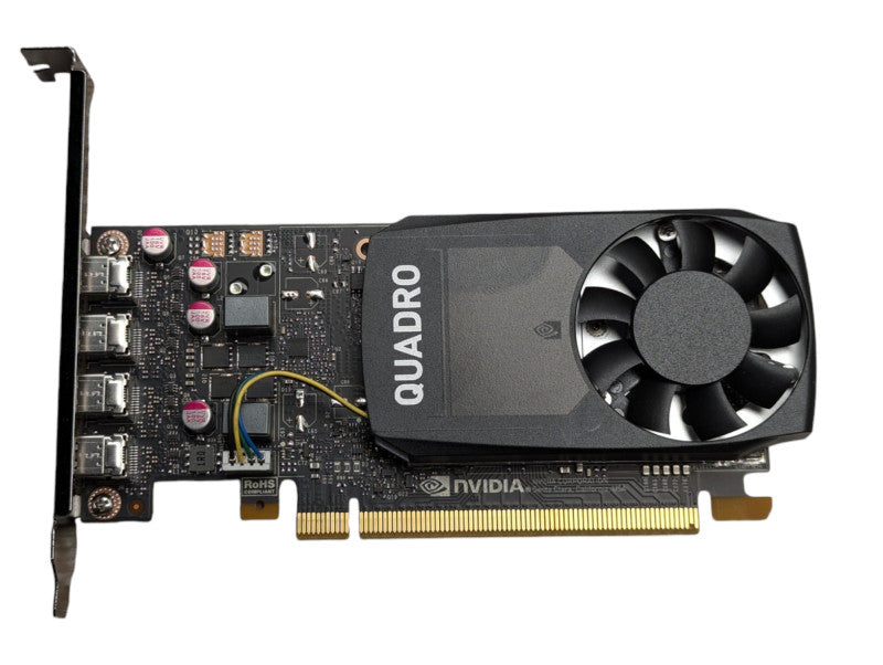 NVIDIA Quadro P1000 | 4GB GDDR5 Graphics Card | 4x MiniDP -