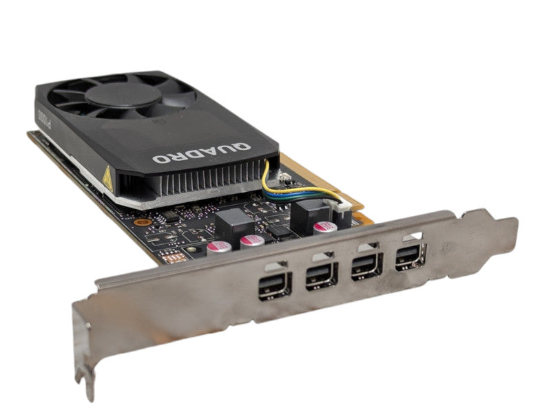 NVIDIA Quadro P1000 | 4GB GDDR5 Graphics Card | 4x MiniDP -