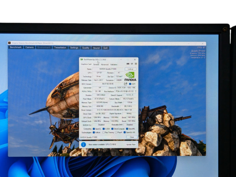 NVIDIA Quadro P1000 | 4GB GDDR5 Graphics Card | 4x MiniDP -