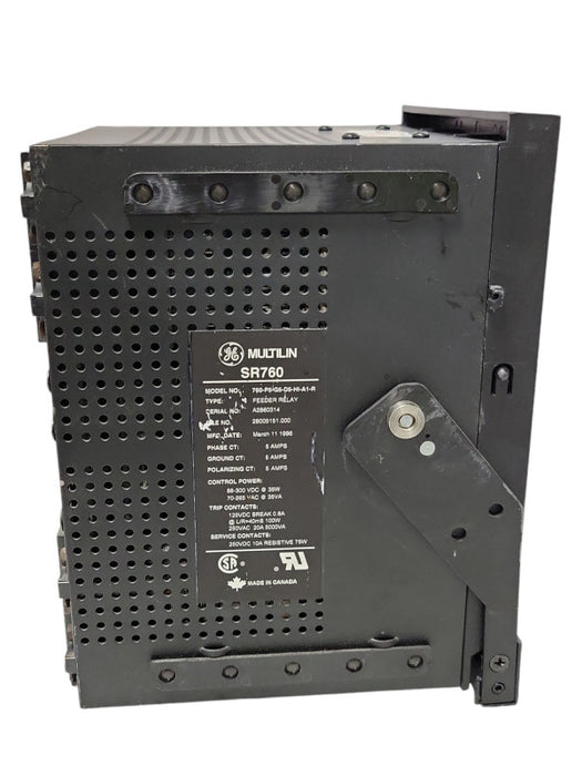 GE MULTILIN SR760 feeder management relay 760-P5-G5-D5-HI-A1-R READ _