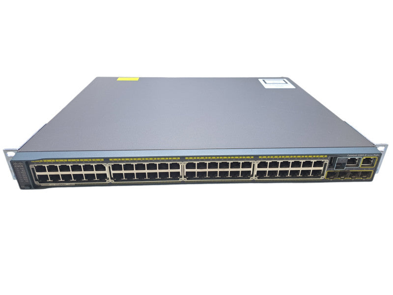 Cisco WS-C2960S-48FPS-L V02 | 48 Port Gigabit PoE+ 740W Network Switch
