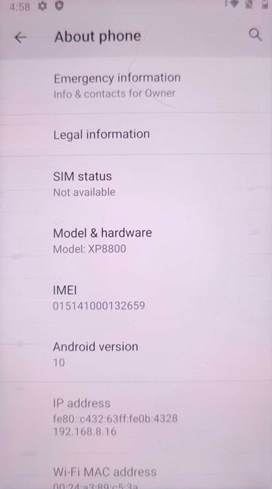 Sonim XP8 XP8800 - 64GB - Dual SIM Rugged Smartphone Q_