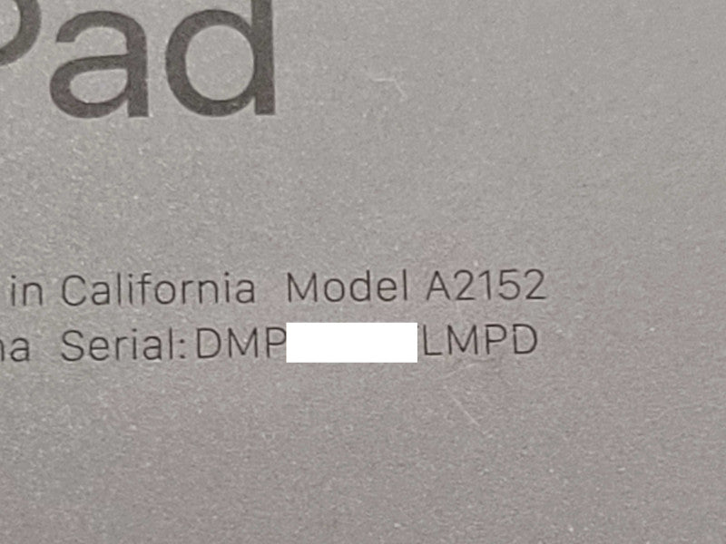 Apple iPad Air 3rd Gen 64GB WiFi A2152 Q_
