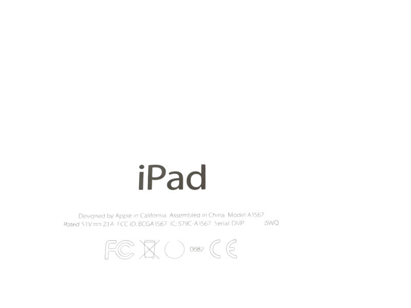Apple iPad Air 2 A1567 16GB Wi-Fi + Cellular Unlocked Q_