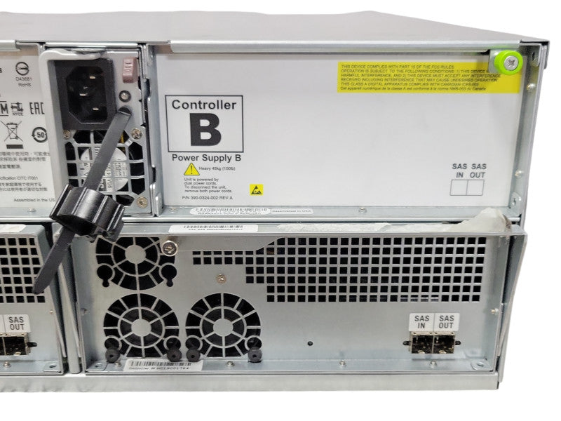 HPE Nimble 24-x 3.5" storage enclosure Q8B48A ES2-H21T w/ 2x Controllers,  _