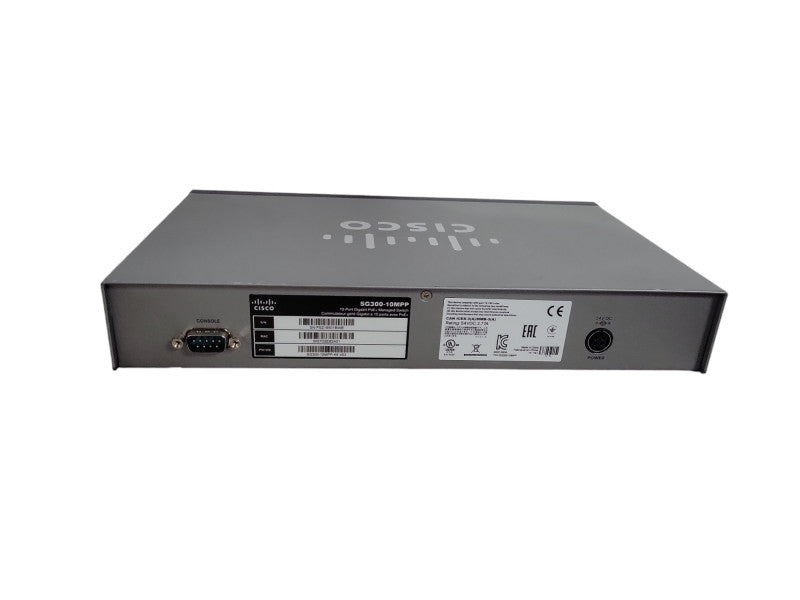 Cisco SG300-10MPP, 10-Port Gigabit PoE+ Managed Ethernet Switch !