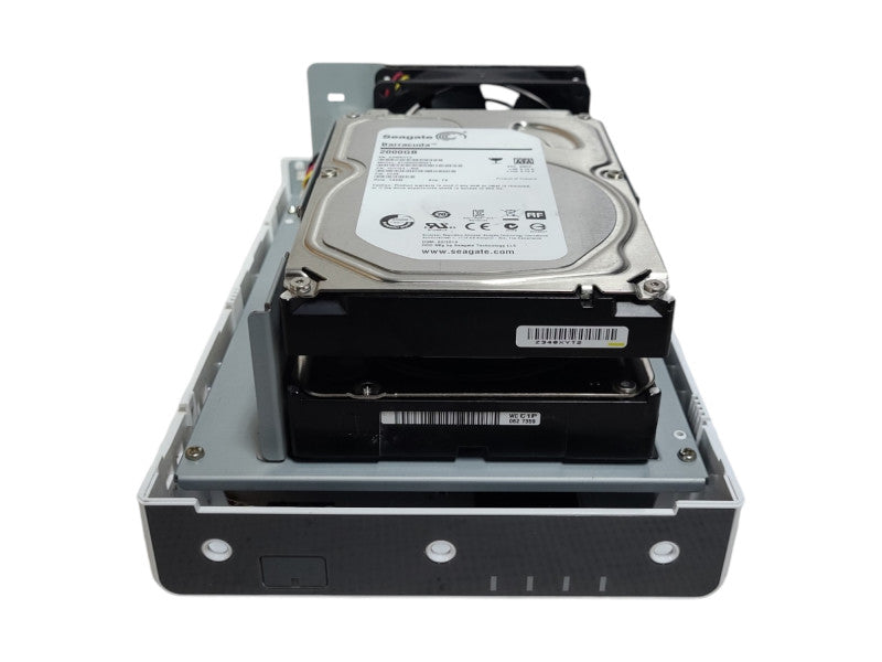 Synology DiskStation DS-216j 2-Bay NAS, 4TB (2x 2TB 3.5" HDDs)