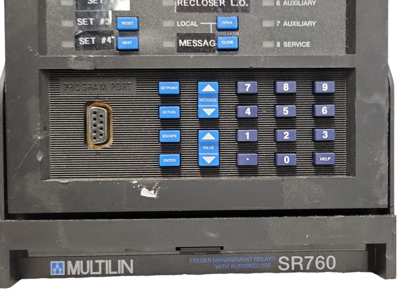 GE MULTILIN SR760 feeder management relay 760-P5-G5-D5-HI-A1-R READ Q_