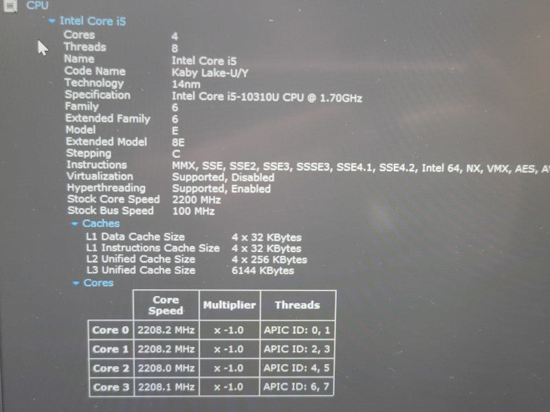 Dell Latitude 7410| i5-10310U| 16GB DDR4| 256GB SSD  β Lap200