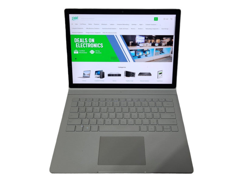 Microsoft Surface Book 2 Laptop 13.5", i7-8650U, 16GB Ram, 512GB SSD, GTX 1050  Lap200