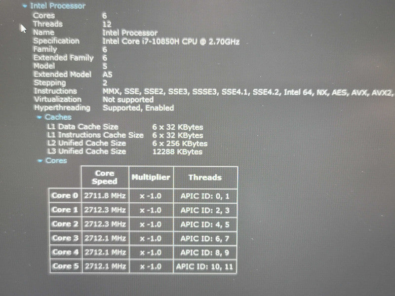 Dell Latitude 5511| i7-10850H| 16GB DDR4| 512GB SSD READ  β Lap200