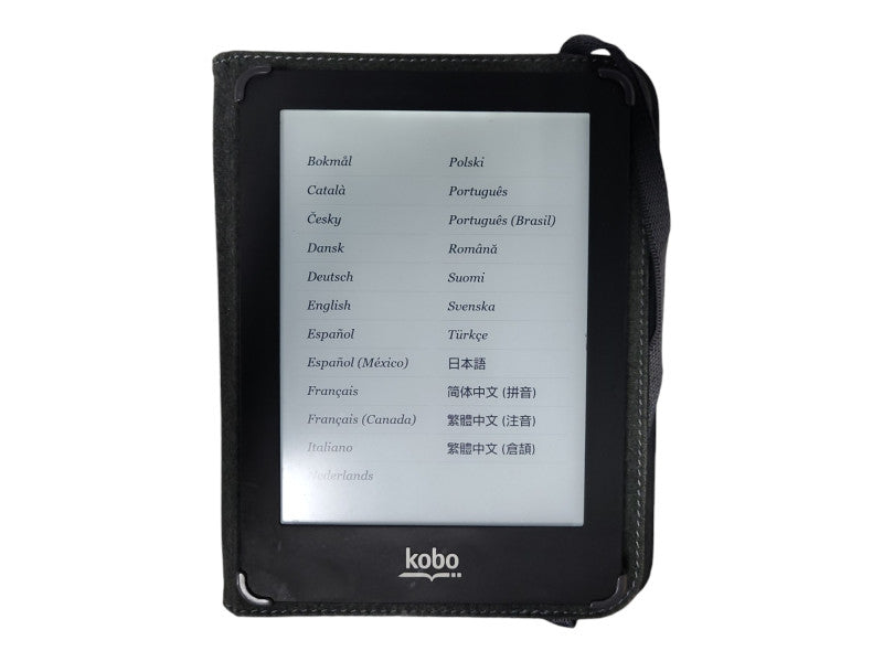 Kobo Glo N613 2GB 6" Inch WiFi eReader w/ Case