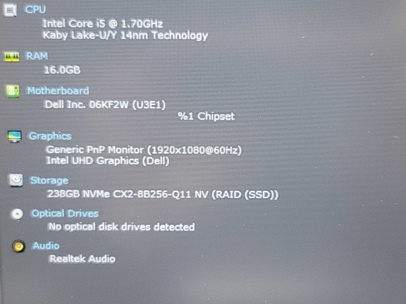 Dell Latitude 5410| i5-10310U| 16GB DDR4| 256GB M.2  Qβ Lap200