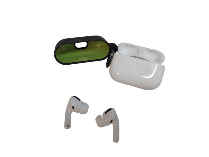 Apple Airpods Pro With Silicon Case (Black) Model:A2190 1st Gen Pro =