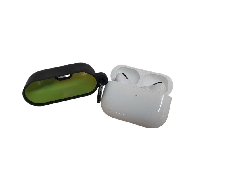 Apple Airpods Pro With Silicon Case (Black) Model:A2190 1st Gen Pro =
