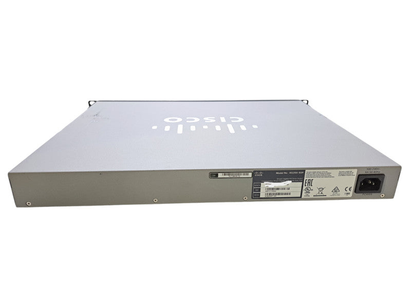 Cisco SG200-50P | 50-Port Gigabit PoE Smart Network Switch | 2x SFP