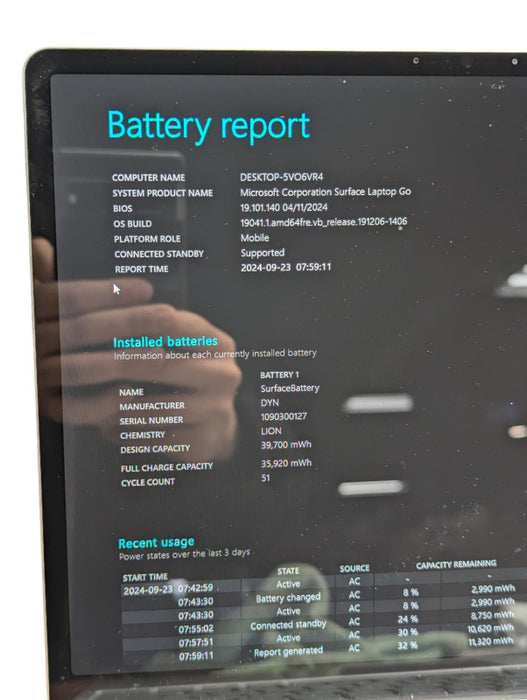 Surface Laptop 1769 Intel Core i5-7200U @ 2.50Ghz 8GB RAM & 256GB Please READ  - BudLap