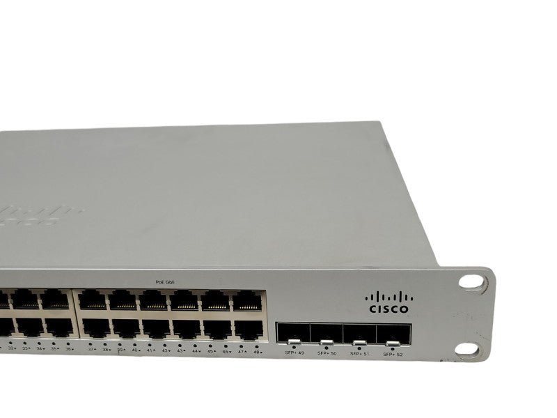 Cisco Meraki MS225-48LP 48-Port Gigabit PoE+ Ethernet Switch, UNCLAIMED _