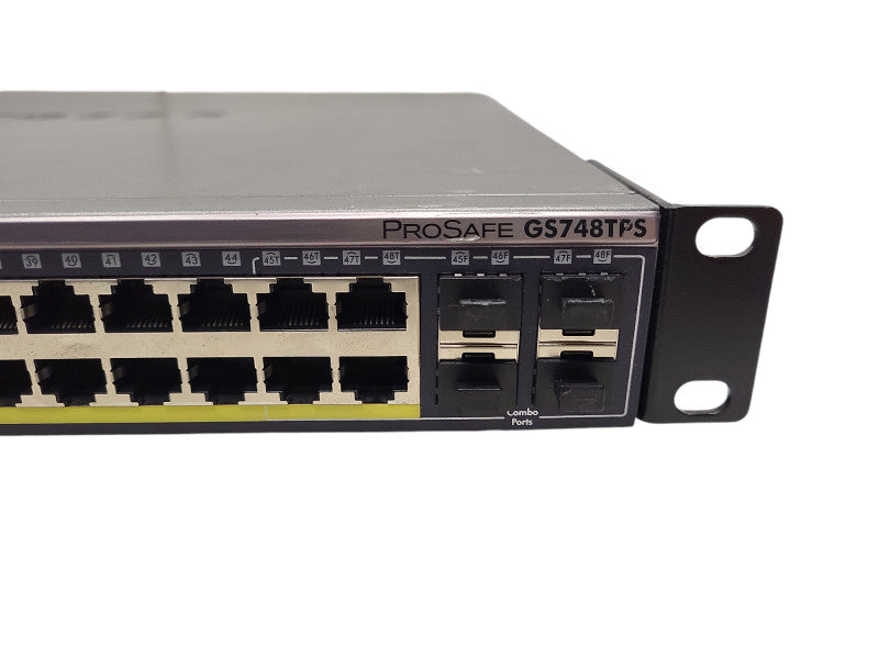 Netgear GS748TPS 48 Port Gigabit PoE Network Switch READ $
