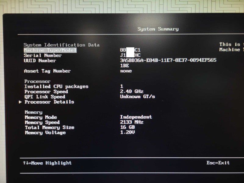 Lenovo System x3650 M5 1x Xeon E5-2640v3 2.4Ghz 16GB DDR4 1x PSU, 8x 2.5" SEE _