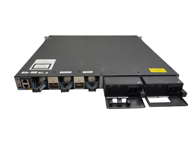 Cisco WS-C3650-48PS, 48-Port Gigabit PoE+ Switch, 4x SFP, 2x 1025W PSU $