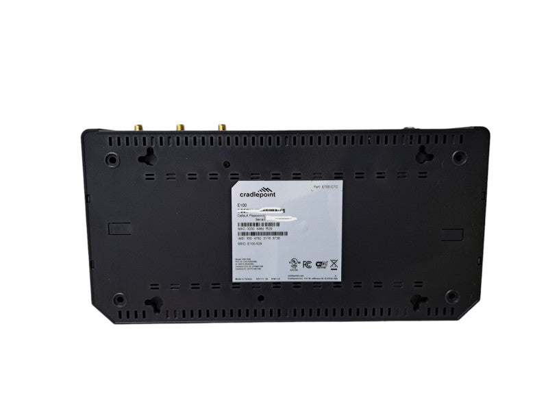 Cradlepoint E100 Series Enterprise Router w Adapter & 2x Antennas