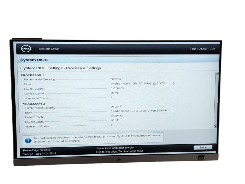 DELL PowerEdge R720xd 2x Intel Xeon E5-2670 0 @ 2.60Ghz 128GB RAM H710 RAID  -