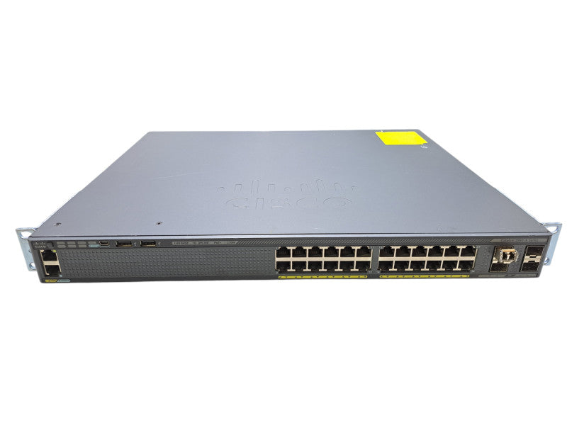 Cisco WS-C2960X-24PS-L V05 | 24-Port Gigabit PoE+ 370W Switch | 4x SFP