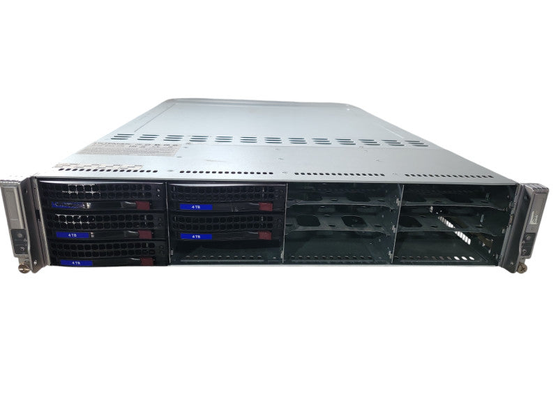 Nutanix NX-6000 2-Node 4x E5-2630v2 2.60Ghz 6-Core, 524GB RAM MEM Storage Server !
