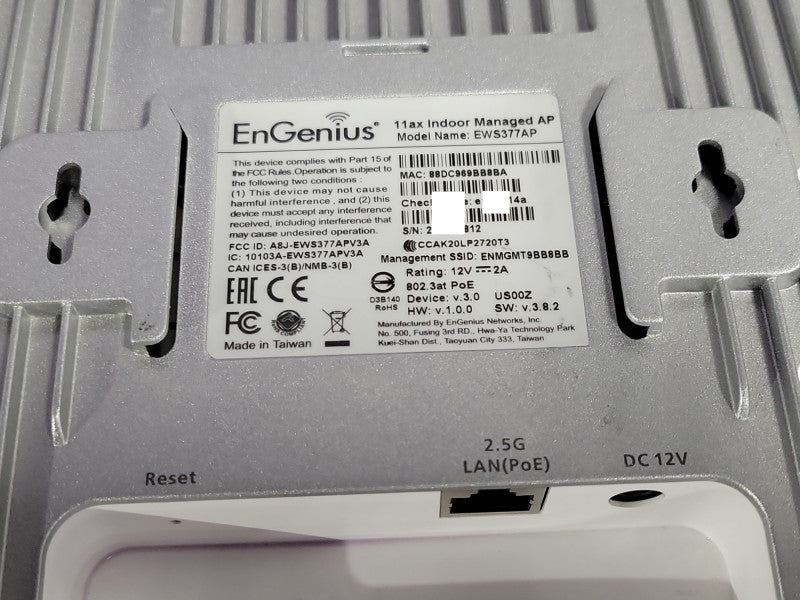 EnGenius EWS377AP 11ax Managed Indoor Wireless Access Point Q_