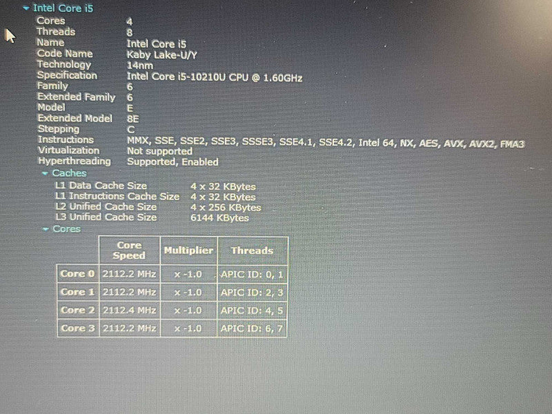 Dell Latitude 5410| i5-10310U| 16GB DDR4| 256GB M.2  β Lap200