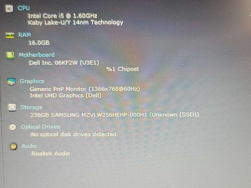Dell Latitude 5410| i5-10310U| 16GB DDR4| 256GB M.2  β Lap200