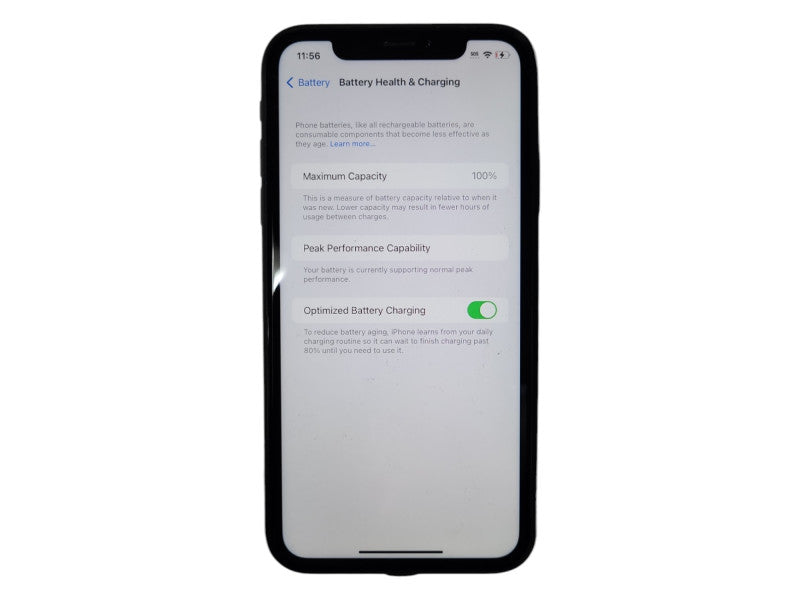 Apple iPhone XR 64GB, Model: A1984, unlocked, Battery Health: 100%