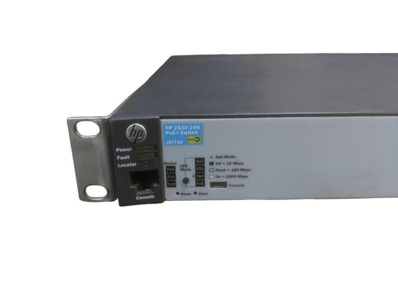 HP 2530-24G POE+ J9773A | 24-Port Gigabit Ethernet Managed Network Switch