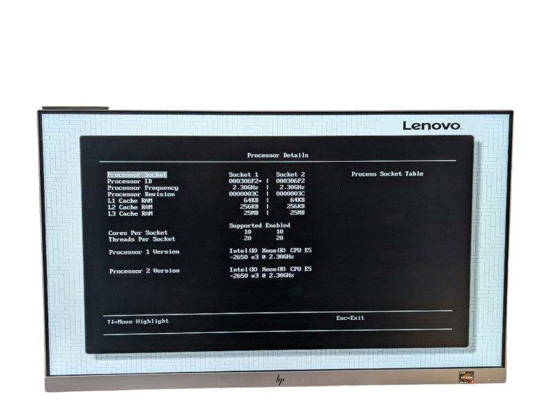 Lenovo System X 3650 M5 2x Intel Xeon E5-2650 v3 @ 2.30Ghz 128GB RAM  -