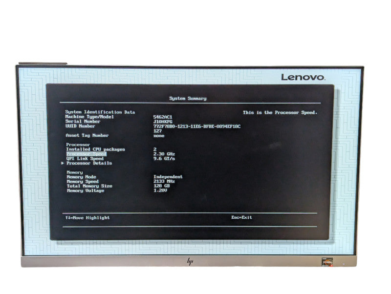 Lenovo System X 3650 M5 2x Intel Xeon E5-2650 v3 @ 2.30Ghz 128GB RAM  -