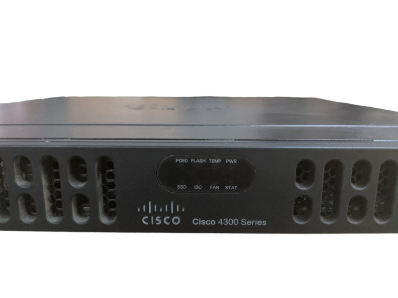 Cisco 4300 Series ISR4331/K9 V04 Router - No Clock Issue
