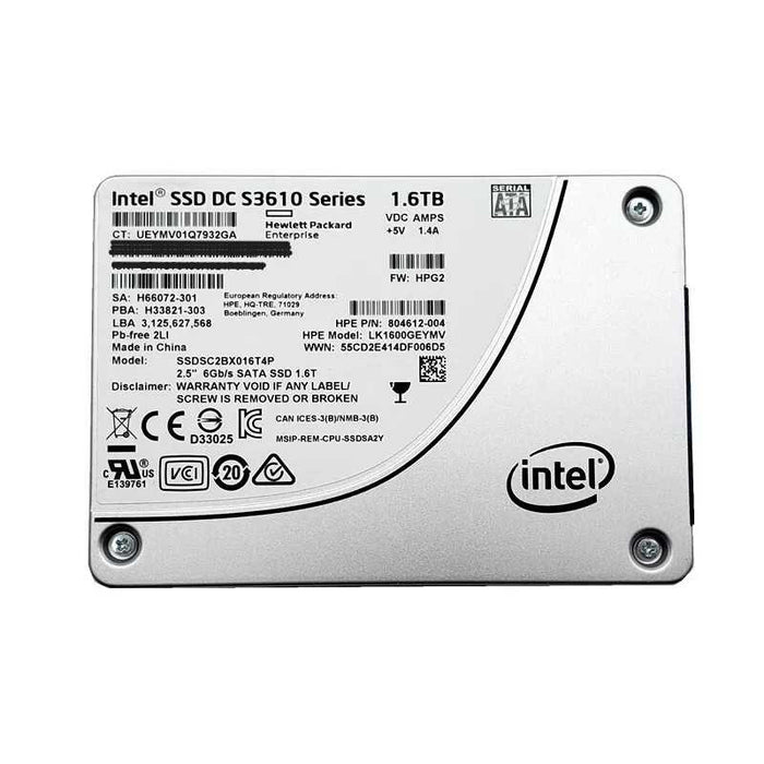 1.6TB SATA 2.5" 7mm Intel DC S3610 Series 6Gbp/s SSD - SSDSC2BX016T4P Q+