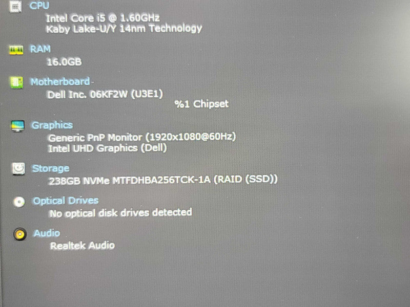 Dell Latitude 5410| i5-10210U| 16GB DDR4| 256GB SSD READ β Lap200