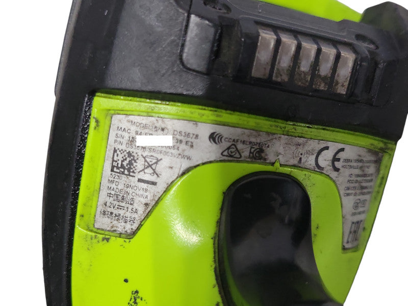 Zebra DS3678 Series Rugged Cordless Barcode Scanner, READ _