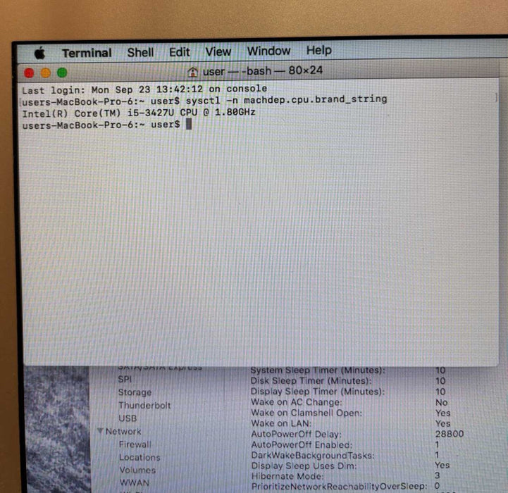 Apple MacBook Air 13" Mid 2012 i5-3724U 4GB RAM 128GB SSD