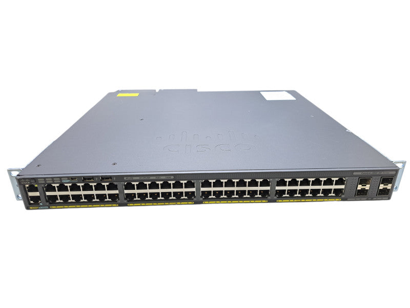 Cisco WS-C2960XR-48FPS-I V05 | 48-Port Gigabit PoE+ | 2x1025W PSU | Stack Mod