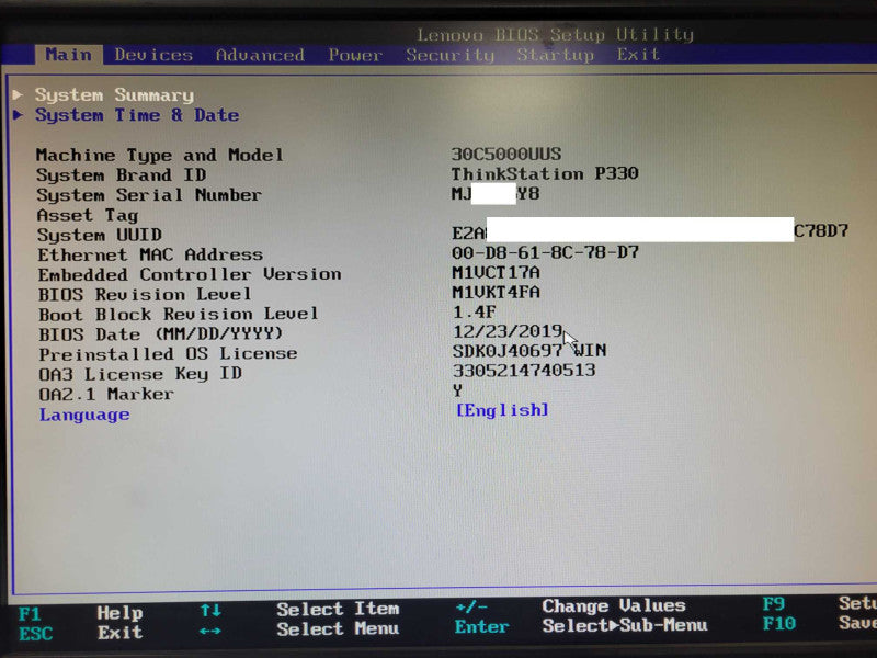 Lenovo ThinkStation P330 Core i7-8700|16GB DDR4 | 512GB SSD _