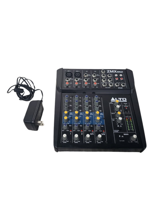Alto Professional ZMX862 6-Channel Compact Mixer
