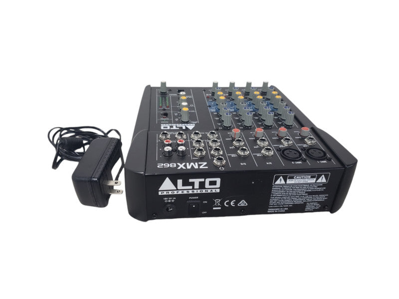 Alto Professional ZMX862 6-Channel Compact Mixer
