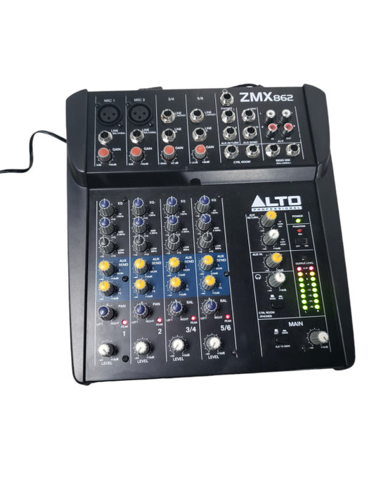 Alto Professional ZMX862 6-Channel Compact Mixer