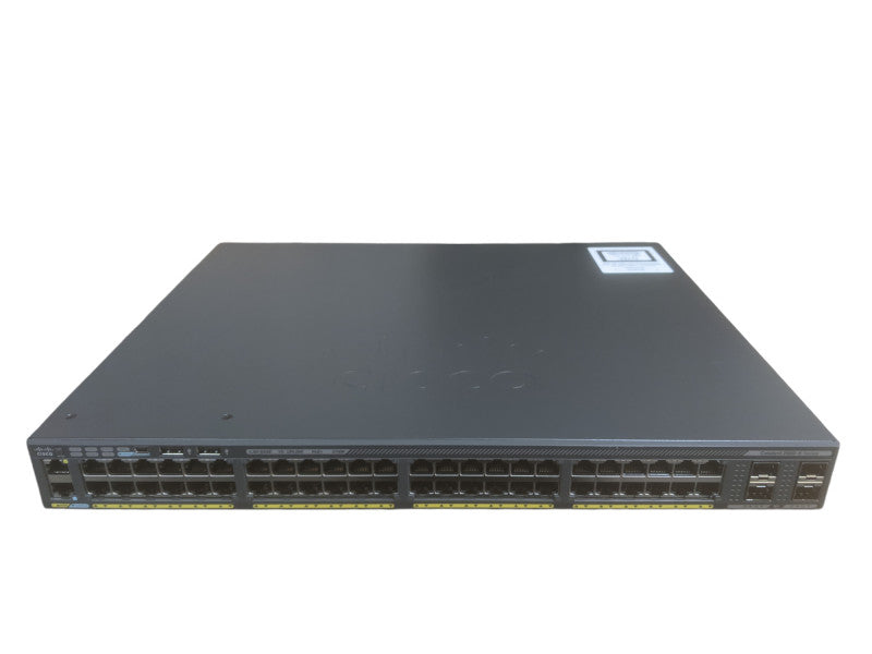 Cisco Catalyst 2960X | WS-C2960X-48LPS-L V04 | 48port Gigabit PoE | 4x SFP