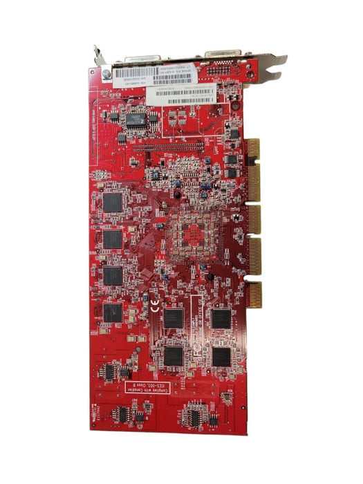 Graphics Card AGP ATI Fire GL X1 256MB DDR 2x DVI-I S-Video %