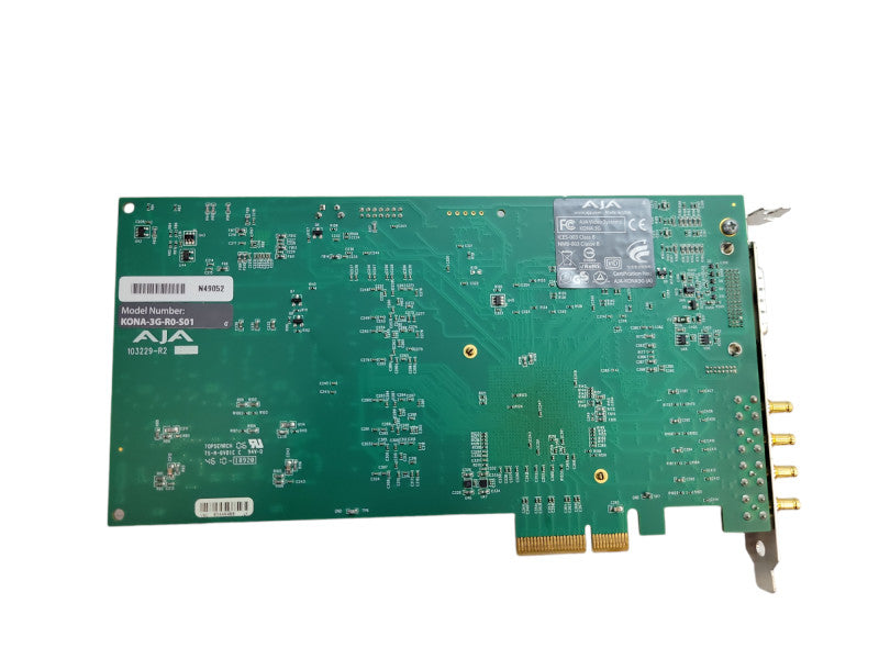 AJA KONA 3G 2K, 3G/Dual-Link HD/HD/SD 10-Bit PCIe Card KONA-3G-R0-S01 %